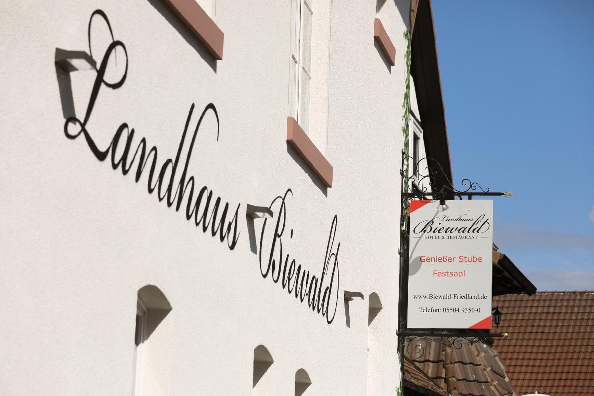 Romantik Hotel Landhaus Biewald Friedland  エクステリア 写真