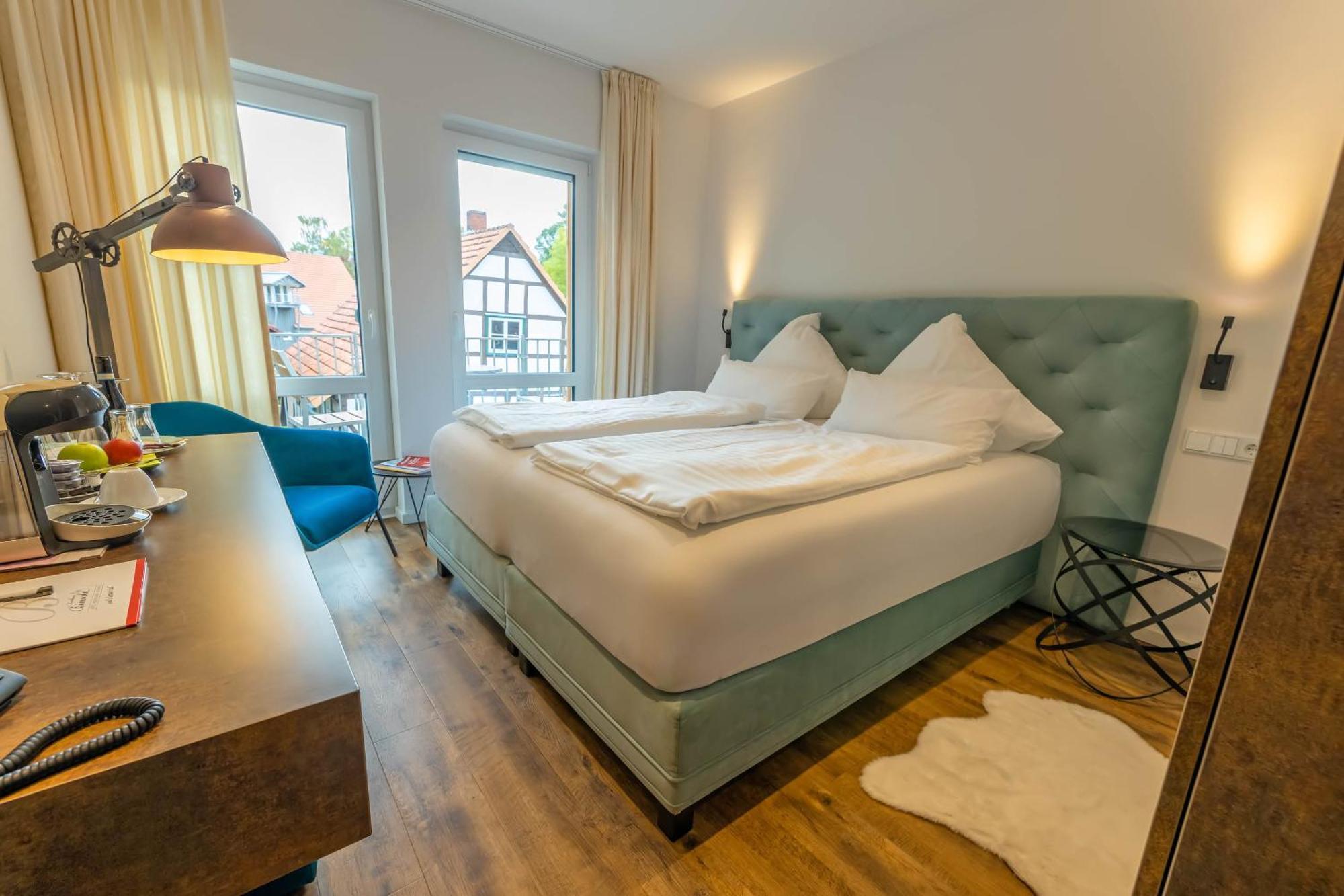 Romantik Hotel Landhaus Biewald Friedland  エクステリア 写真